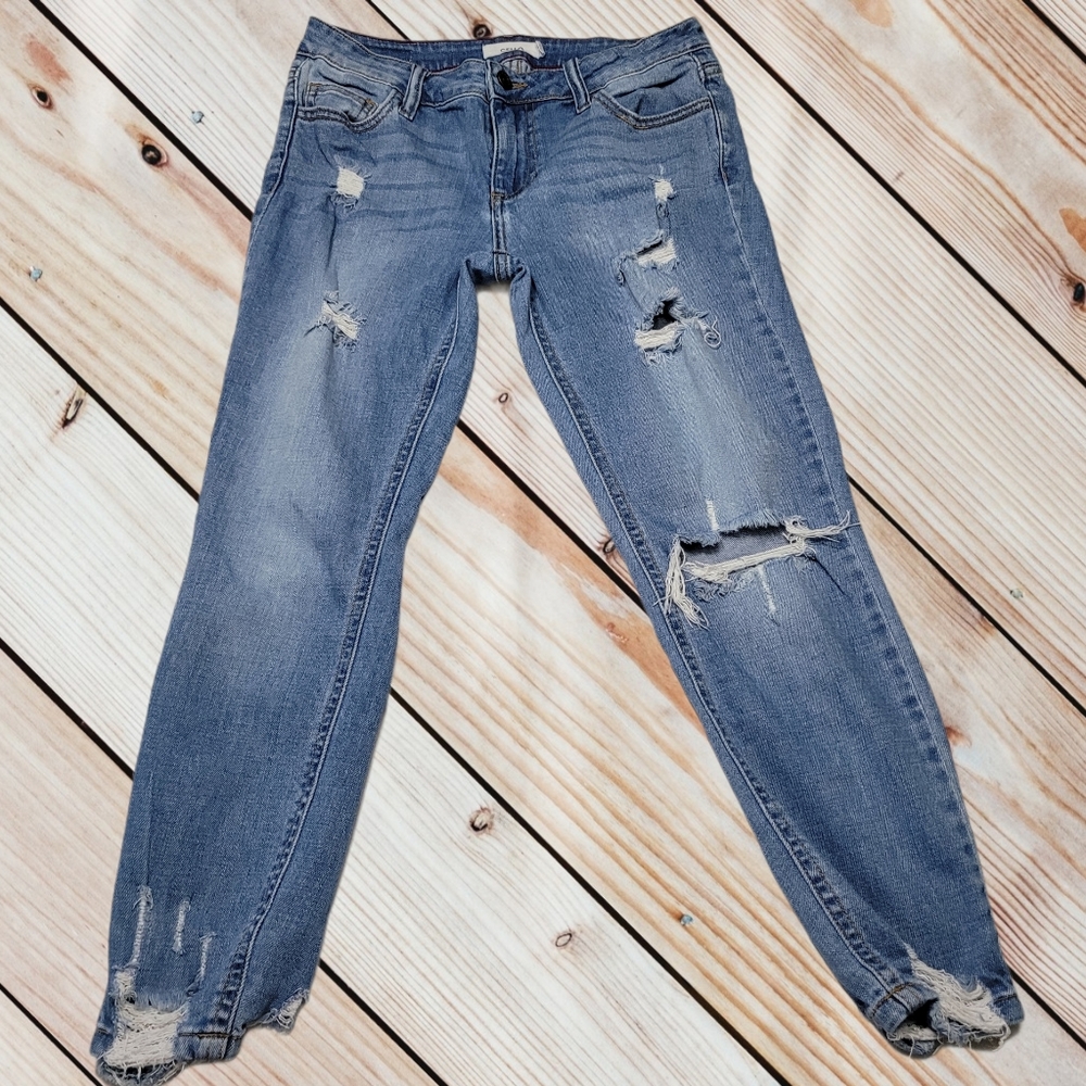 Women's Cello Distressed Jeans Sz 3